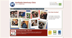 Desktop Screenshot of northsideveterinaryclinic.com